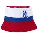 Chapéu Bucket New Era MLB New York Yankees Tricolor - Infantil - Foto 3