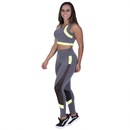 Conjunto Orbis Fitness com Calça Legging e Top Pillar com Bojo Alta Compressão - Feminina - Foto 2