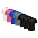 Camiseta Whats Wear Lisa Dry Fit com Proteção Solar UV - Masculina - 7 Unds - Foto 1