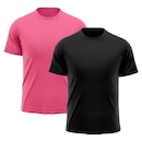 Camiseta Whats Wear Raglan Dry Fit com Proteção Solar UV - Masculina - 2 Unds - Foto 1