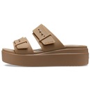 Sandália Crocs Brooklyn Low W Sandal - Feminino - Foto 2