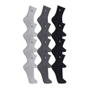 Kit Meias Cano Médio Lupo Esportiva 12 Pares - Adulto - Foto 1