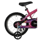 Bicicleta Aro 16 Athor Baby Girl com rodinha Freio V-Brake 1 Velocidade - Infantil - Foto 2