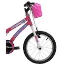 Bicicleta Aro 16 Athor Baby Girl com rodinha Freio V-Brake 1 Velocidade - Infantil - Foto 3