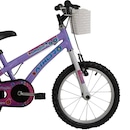 Bicicleta Aro 16 Athor Baby Girl com rodinha Freio V-Brake 1 Velocidade - Infantil - Foto 2