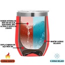 Copo Térmico Gold Sports Small de Aço Inoxidável 304 BPA- Free com Tampa - 300ml - Foto 3