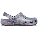 Sandália Crocs Classic Glitter Clog - Feminino - Foto 1