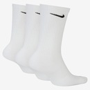 Kit de Meias Cano Alto Nike Everyday Plus Cushioned - Adulto - 3 Pares - Foto 2