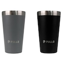 Kit de Copos Térmicos Pullo Fun - 480ml - 2 Unidades - Foto 1