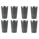 Kit de Copos Térmicos Pullo Fun - 480ml - 8 Unidades - Foto 1