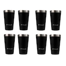 Kit de Copos Térmicos Pullo Fun - 480ml - 8 Unidades - Foto 1