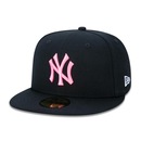 Boné Aba Reta New Era MLB New York Yankees 5950 - Fechado - Adulto - Foto 1