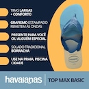 Chinelo Havaianas Top Max Basic - Masculino - Foto 2