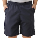 Bermuda Tactel Black Bear Lisa Esportiva com Bolsos - Masculina - Foto 1