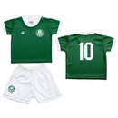 KIt Uniforme do Palmeiras Torcida Baby Camisa 10 Oficial - Infantil - Foto 1