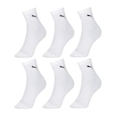 Kit de Meias Cano Médio Puma Esportiva - Masculino - 6 Pares - Foto 1