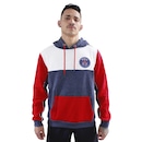 Blusão de Moletom com Capuz Balboa Paris-Saint Germain Flacee Recortes - Masculino - Foto 1
