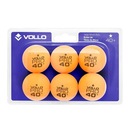 Bola de Tênis de Mesa Vollo 1 Estrelas - 6 Unidades - Foto 2