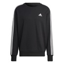 Blusão de Moletom sem Capuz adidas Essentials 3-Stripes - Masculino - Foto 1