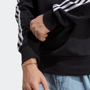 Blusão de Moletom sem Capuz adidas Essentials 3-Stripes - Masculino - Foto 10