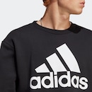 Blusão de Moletom sem Capuz adidas Big Logo - Masculino - Foto 9