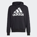 Blusão de Moletom com Capuz adidas Essentials Big Logo - Masculino - Foto 4