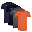 Kit Camisetas Penalty X Plus Size - 4 unidades - Masculino - Foto 1