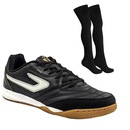 Kit Chuteira Futsal Topper Maestro Pro IV + Meião - Foto 1