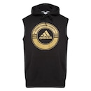 Camiseta Regata com Capuz adidas Combat Sports CS - Masculina - Foto 1