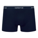 Kit Cuecas Boxer Selene Algodão Plus Size - 3 Unidades - Masculina - Foto 4