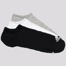 Kit Meia Soquete adidas Sportswear No Show - 3 Pares - Adulto - Foto 1