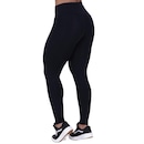 Calça Legging Orbis Fitness Recorte Lateral com Bolso Suplex Cós Alto - Feminina - Foto 2