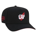 Boné Aba Curva New Era 9Forty A-Frame Futebol Athletico Paranaense - Snapback - Adulto - Foto 3