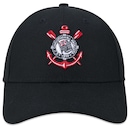 Boné Aba Curva New Era 9Forty Corinthians Futebol - Snapback - Adulto - Foto 2