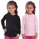 Kit Camisetas Manga Longa Dellas Fit Térmica - 2 Unidades - Infantil - Foto 1