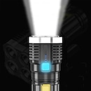 Lanterna Led DK 4 Núcleos Alto Brilho Longo Alcance Ultra Iluminação UBS - Foto 7