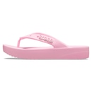Chinelo Crocs Classic Plataform Flip Flamingo - Feminino - Foto 1