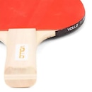 Kit Raquetes de Tênis de Mesa Vollo: 2 Unidades + Bolas - 3 Unidades + Suporte + Rede VT710-R - Foto 4