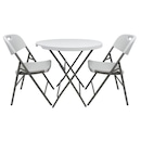 Kit Pelegrin: Mesa + Cadeira Dobrável Camping Festa PEL-4801 - Foto 1