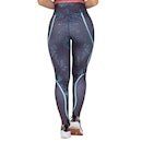 Calça Legging Manalinda Black & Blue - Feminina - Foto 2