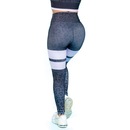 Calça Legging Manalinda Oncinha - Feminina - Foto 3