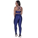 Conjunto Orbis Fitness com Calça Legging Recortes Tela + Top Frente Única com Bojo - Feminino - Foto 2