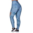 Calça Legging Orbis Fitness Cirrê Tiras Vazada - Feminina - Foto 2