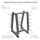 Suporte Vertical para Halteres Vollo - Foto 8