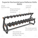 Rack Horizontal para Dumbell Vollo - Foto 5