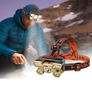 Lanterna de Cabeça SML 5 LED´s Super Forte Recarregável Resistente a Água - Foto 4