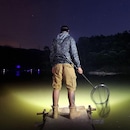 Lanterna de Cabeça SML 5 LED´s Super Forte Recarregável Resistente a Água - Foto 5