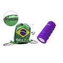 Rolo de Liberação Microfascial Gold Sports Pro II Yoga + Mochila do Brasil - Foto 2