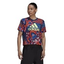 Camiseta Cropped adidas Farm Rio Hi5238 - Feminina - Foto 3
