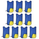 Kit Coletes de Futebol PMC Futebol Dupla Face - 10 Unidades - Adulto - Foto 1